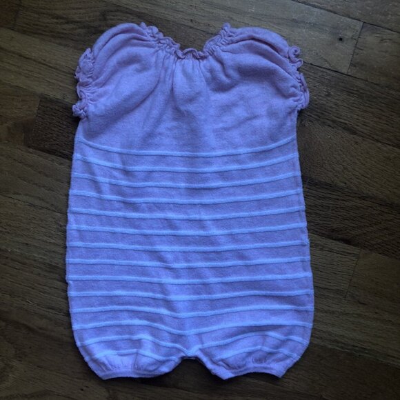 Angel Dear 3-6M Pink Bubble Romper - Picture 3 of 3